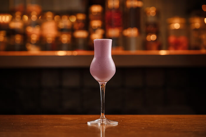 Red Shiso × Soy Milk (July-August 2023 Non-alcoholic Pairing Course)