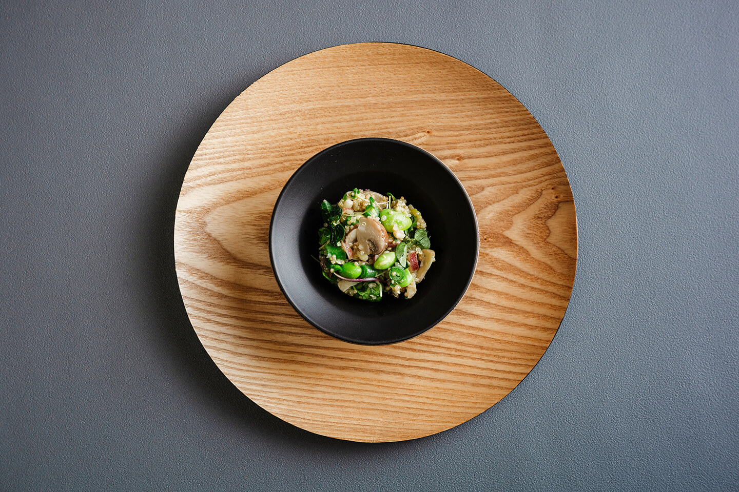 マッシュルームとキヌアのタブレ01